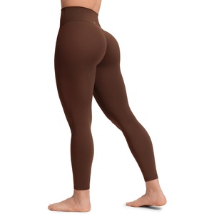 image:imageCRZ YOGA Secretsculpt Minor No Front Seam Leggings 25  Softretch High Waisted Womens Yoga Pants Buttery Soft Booty LiftingLava Brown