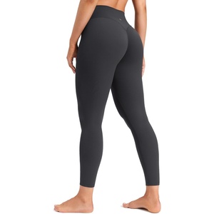 image:imageCRZ YOGA Secretsculpt Minor No Front Seam Leggings 25  Softretch High Waisted Womens Yoga Pants Buttery Soft Booty LiftingMysterious Grey