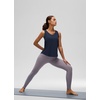 image:imageCRZ YOGA Pima Cotton Racerback Tank Tops for Women  Workout Athletic Casual Soft Scoop Neck Sleeveless ShirtsNavy