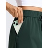image:imageCRZ YOGA 4Way Stretch A Line Skirts for Women  High Waitsted Mini Lined Tennis Work Drawstring Skort with PocketsLegend Green