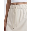 image:imageCRZ YOGA 4Way Stretch A Line Skirts for Women  High Waitsted Mini Lined Tennis Work Drawstring Skort with PocketsMilky White