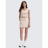 image:imageCRZ YOGA 4Way Stretch A Line Skirts for Women  High Waitsted Mini Lined Tennis Work Drawstring Skort with PocketsMojave Tan