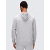 image:imageCRZ YOGA Cloud Jersey Pullover Hoodies for Men  Casual Workout Long Sleeve Basic Hooded Sweatshirts with PocketPlatinum Grey