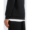 image:imageCRZ YOGA Cotton Fleece Lined Half Zip Sweatshirts for Men  Mock Neck Pullover Sweat Shirts Casual Workout Daily SweatersBlack