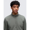 image:imageCRZ YOGA Cotton Fleece Lined Half Zip Sweatshirts for Men  Mock Neck Pullover Sweat Shirts Casual Workout Daily SweatersGrey Sage
