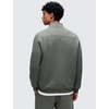 image:imageCRZ YOGA Cotton Fleece Lined Half Zip Sweatshirts for Men  Mock Neck Pullover Sweat Shirts Casual Workout Daily SweatersGrey Sage