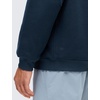 image:imageCRZ YOGA Cotton Fleece Lined Half Zip Sweatshirts for Men  Mock Neck Pullover Sweat Shirts Casual Workout Daily SweatersInk Blue