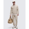 image:imageCRZ YOGA Cotton Fleece Lined Half Zip Sweatshirts for Men  Mock Neck Pullover Sweat Shirts Casual Workout Daily SweatersMojave Tan
