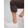 image:imageCRZ YOGA Lightweight Straight Leg Cropped Pants for Women 24  Ruched Casual Work Athletic Capri with PocketsHot Fudge Brown