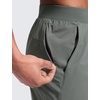 image:imageCRZ YOGA Mens Linerless Motion Shorts 7  Side Split Workout Daily Quick Dry for Gym Athletic Casual with PocketsGrey Sage