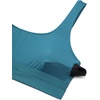 image:imageCRZ YOGA Scoop Neck Longline Bikini Tops for Women  Padded Wide Straps Modest Swimsuit Bathing Suit Sports BraSapphire Blue