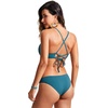 image:imageCRZ YOGA Tie Back Bikini Tops for Women  Padded Lace Up V Neck Swim Bathing Suit BraSapphire Blue