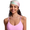 image:imageCRZ YOGA V Shaped Longline Bikini Tops for Women  Padded Cropped Adjustable Spaghetti Straps Swimsuit Athletic Bathing SuitVita Pink