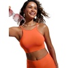 image:imageCRZ YOGA Womens Bikini Tops High Neck Swimsuit Racerback Padded Bathing Suit Sexy SwimwearCoral