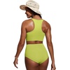image:imageCRZ YOGA Womens Bikini Tops High Neck Swimsuit Racerback Padded Bathing Suit Sexy SwimwearPrimrose Yellow