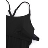 image:imageCRZ YOGA Womens One Piece Swimsuits Modest Swim Dress Tummy Control Adjustable YBack Straps Athletic Bathing Suit SwimwearBlack