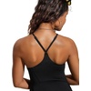 image:imageCRZ YOGA Womens One Piece Swimsuits Modest Swim Dress Tummy Control Adjustable YBack Straps Athletic Bathing Suit SwimwearBlack