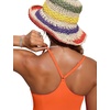 image:imageCRZ YOGA Womens One Piece Swimsuits Modest Swim Dress Tummy Control Adjustable YBack Straps Athletic Bathing Suit SwimwearCoral