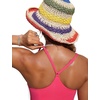 image:imageCRZ YOGA Womens One Piece Swimsuits Modest Swim Dress Tummy Control Adjustable YBack Straps Athletic Bathing Suit SwimwearMagenta