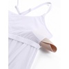 image:imageCRZ YOGA Womens One Piece Swimsuits Modest Swim Dress Tummy Control Adjustable YBack Straps Athletic Bathing Suit SwimwearWhite