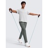 image:imageCRZ YOGA Workout Motion Pants for Men 30  Quick Dry SweatWicking Athletic Casual Daily Joggers Trouser with PocketsGrey Sage