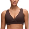 image:imageCRZ YOGA Butterluxe Maternity V Neck Nursing Bras  Wireless Sleep Breastfeeding Lounge Womens Pregnancy Bralette ComfyHot Fudge Brown