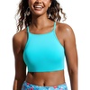 image:imageCRZ YOGA Womens Bikini Tops High Neck Swimsuit Racerback Padded Bathing Suit Sexy SwimwearTurquoise