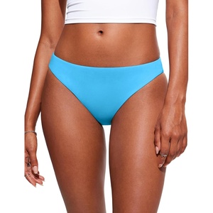 image:imageCRZ YOGA Low Waisted Bikini Bottom for Women  Cheeky Basic Bathing Swimsuit Swim BriefsKayak Blue