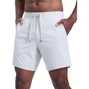image:imageCRZ YOGA Mens Linerless Motion Shorts 7  Side Split Workout Daily Quick Dry for Gym Athletic Casual with PocketsPlatinum Grey