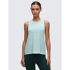 image:imageCRZ YOGA Womens Racerback Yoga Tank Tops High Crewneck Soft Casual Workout Sleeveless Flowy ShirtsSkylight Green