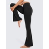 image:imageCRZ YOGA Butterluxe Crossover Flare Leggings 293133  High Waist V Cross Bootcut Bell Bottoms Yoga Pants for WomenBlack