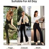 image:imageCRZ YOGA Butterluxe Crossover Flare Leggings 293133  High Waist V Cross Bootcut Bell Bottoms Yoga Pants for WomenBlack