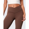image:imageCRZ YOGA Butterluxe Crossover Flare Leggings 293133  High Waist V Cross Bootcut Bell Bottoms Yoga Pants for WomenCoffee Brown