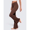 image:imageCRZ YOGA Butterluxe Crossover Flare Leggings 293133  High Waist V Cross Bootcut Bell Bottoms Yoga Pants for WomenCoffee Brown