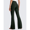 image:imageCRZ YOGA Butterluxe Crossover Flare Leggings 293133  High Waist V Cross Bootcut Bell Bottoms Yoga Pants for WomenLegend Green