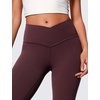 image:imageCRZ YOGA Butterluxe Crossover Flare Leggings 293133  High Waist V Cross Bootcut Bell Bottoms Yoga Pants for WomenRipe Plum