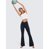 image:imageCRZ YOGA Butterluxe Crossover Flare Leggings 293133  High Waist V Cross Bootcut Bell Bottoms Yoga Pants for WomenTrue Navy