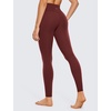 image:imageCRZ YOGA Butterluxe Crossover Waist Leggings 28  Criss Cross Full Length Workout Athletic Womens Yoga PantsNoctilucence Red