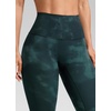 image:imageCRZ YOGA Butterluxe No Front Seam Yoga Leggings 25  High Waisted Womens Lounge Pants Pilates Workout Athletic Buttery SoftGreen Tiedye Flowers