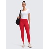 image:imageCRZ YOGA Butterluxe No Front Seam Yoga Leggings 25  High Waisted Womens Lounge Pants Pilates Workout Athletic Buttery SoftLipstick Red