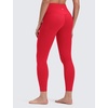 image:imageCRZ YOGA Butterluxe No Front Seam Yoga Leggings 25  High Waisted Womens Lounge Pants Pilates Workout Athletic Buttery SoftLipstick Red