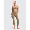 image:imageCRZ YOGA Butterluxe No Front Seam Yoga Leggings 25  High Waisted Womens Lounge Pants Pilates Workout Athletic Buttery SoftSoul Brown