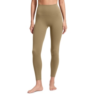 image:imageCRZ YOGA Butterluxe No Front Seam Yoga Leggings 25  High Waisted Womens Lounge Pants Pilates Workout Athletic Buttery SoftSoul Brown