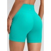 image:imageCRZ YOGA Butterluxe Biker Shorts Pockets 5  High Waisted Volleyball Workout Athletic Yoga WomensTropics Teal