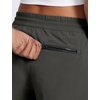 image:imageCRZ YOGA High Waisted Hiking Shorts for Women 3  Water Resistant Cargo for Athletic Travel Outdoor with Zip PocketsArbor Olive