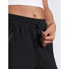 image:imageCRZ YOGA High Waisted Hiking Shorts for Women 3  Water Resistant Cargo for Athletic Travel Outdoor with Zip PocketsBlack