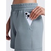 image:imageCRZ YOGA SoftAura Sweat Shorts for Women 4  High Waisted Modal for Casual Lounge Athletic with Pockets DrawstringBelgian Blue