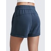 image:imageCRZ YOGA SoftAura Sweat Shorts for Women 4  High Waisted Modal for Casual Lounge Athletic with Pockets DrawstringInk Blue