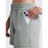image:imageCRZ YOGA SoftAura Sweat Shorts for Women 4  High Waisted Modal for Casual Lounge Athletic with Pockets DrawstringSterling