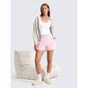 image:imageCRZ YOGA SoftAura Sweat Shorts for Women 4  High Waisted Modal for Casual Lounge Athletic with Pockets DrawstringStrawberry Pink